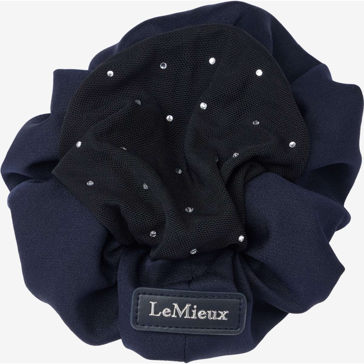 LeMieux Hair Net Scrunchie Navy/Black