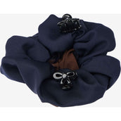 LeMieux Hair Net Scrunchie Navy/Brown