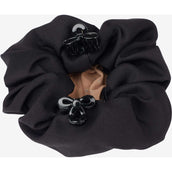 LeMieux Hair Net Scrunchie Black/Blonde