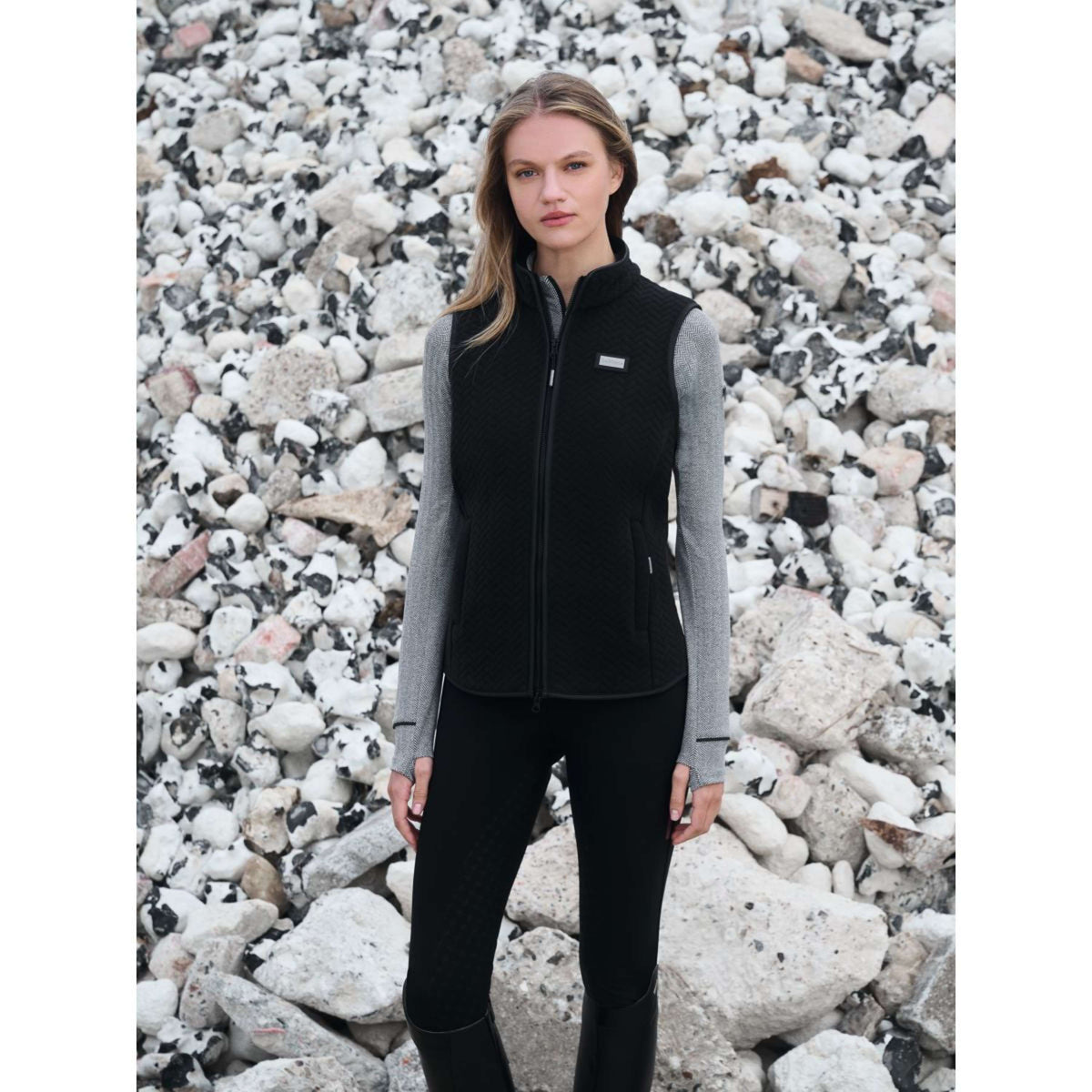 LeMieux Bodywarmer Aspen Fleece Black