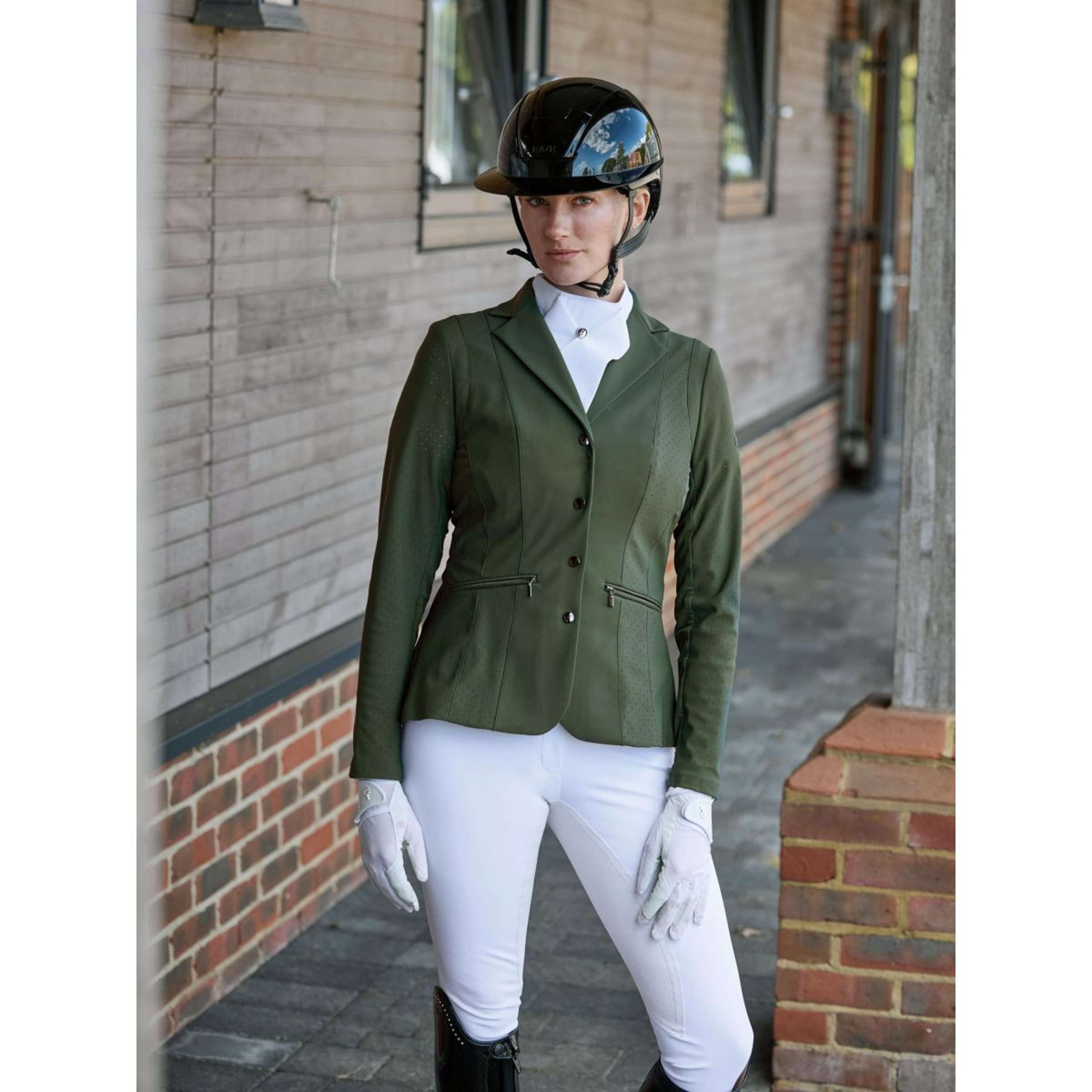 LeMieux Competition Jacket Jessica Mesh Pine Green