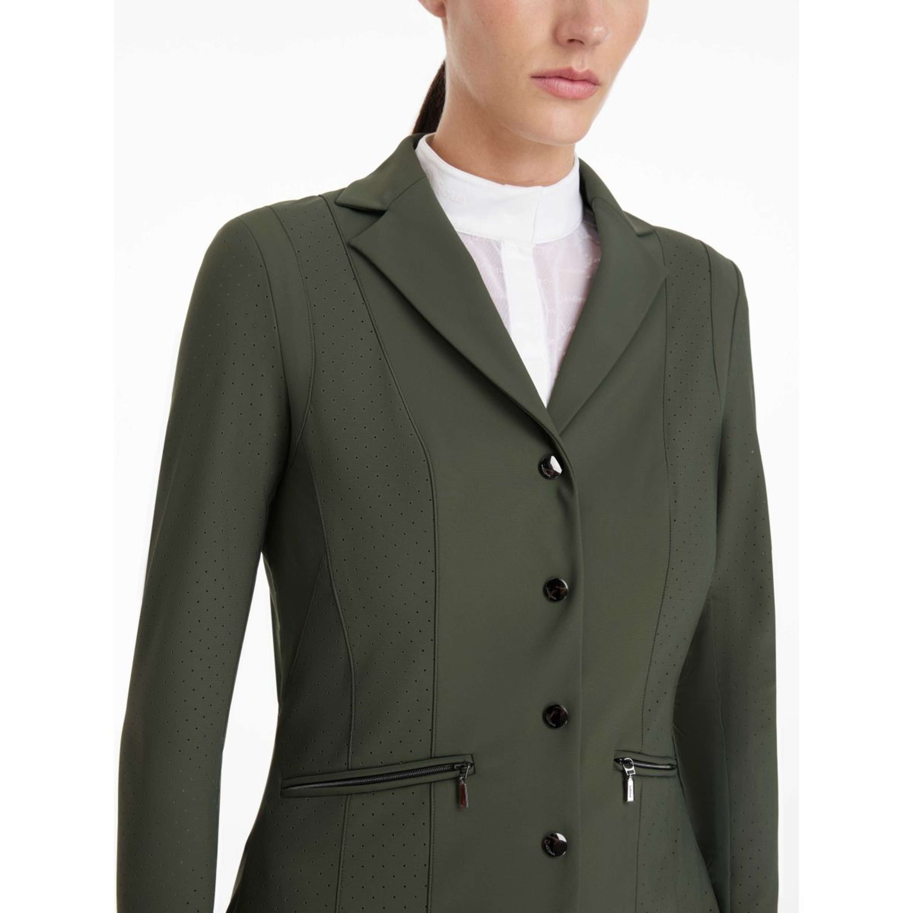 LeMieux Competition Jacket Jessica Mesh Pine Green