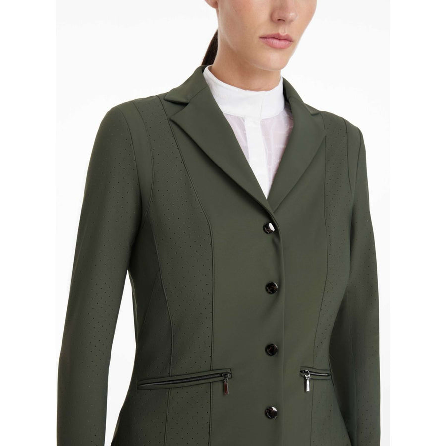 LeMieux Competition Jacket Jessica Mesh Pine Green