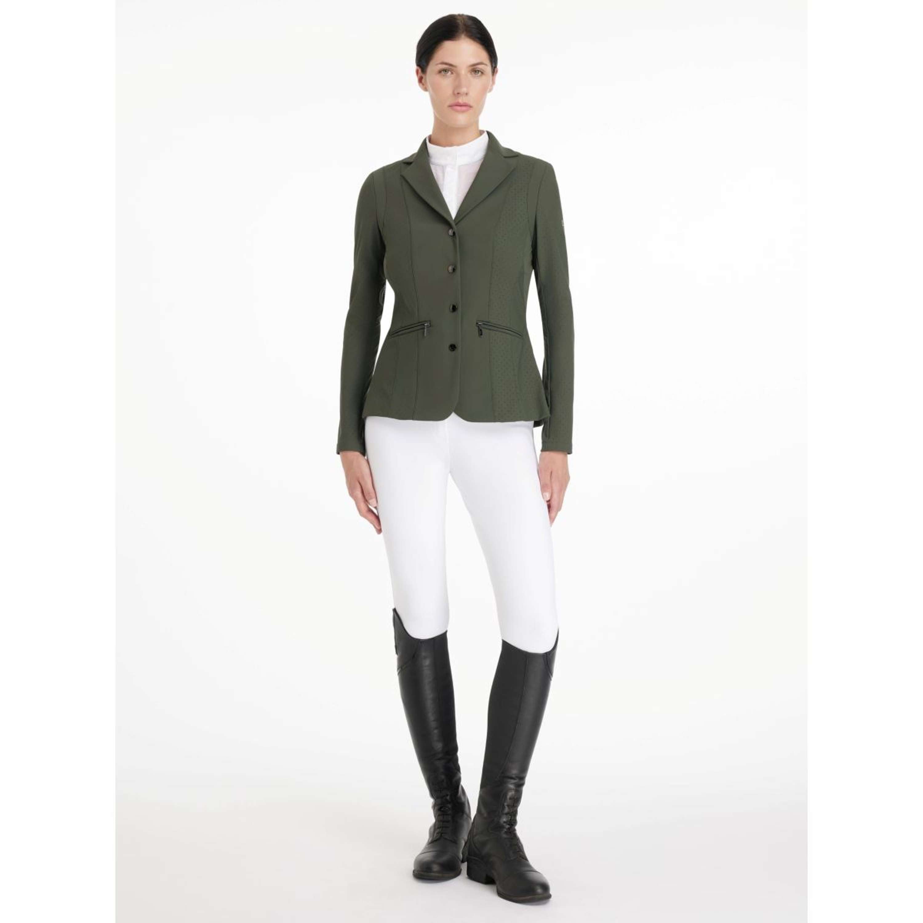LeMieux Competition Jacket Jessica Mesh Pine Green