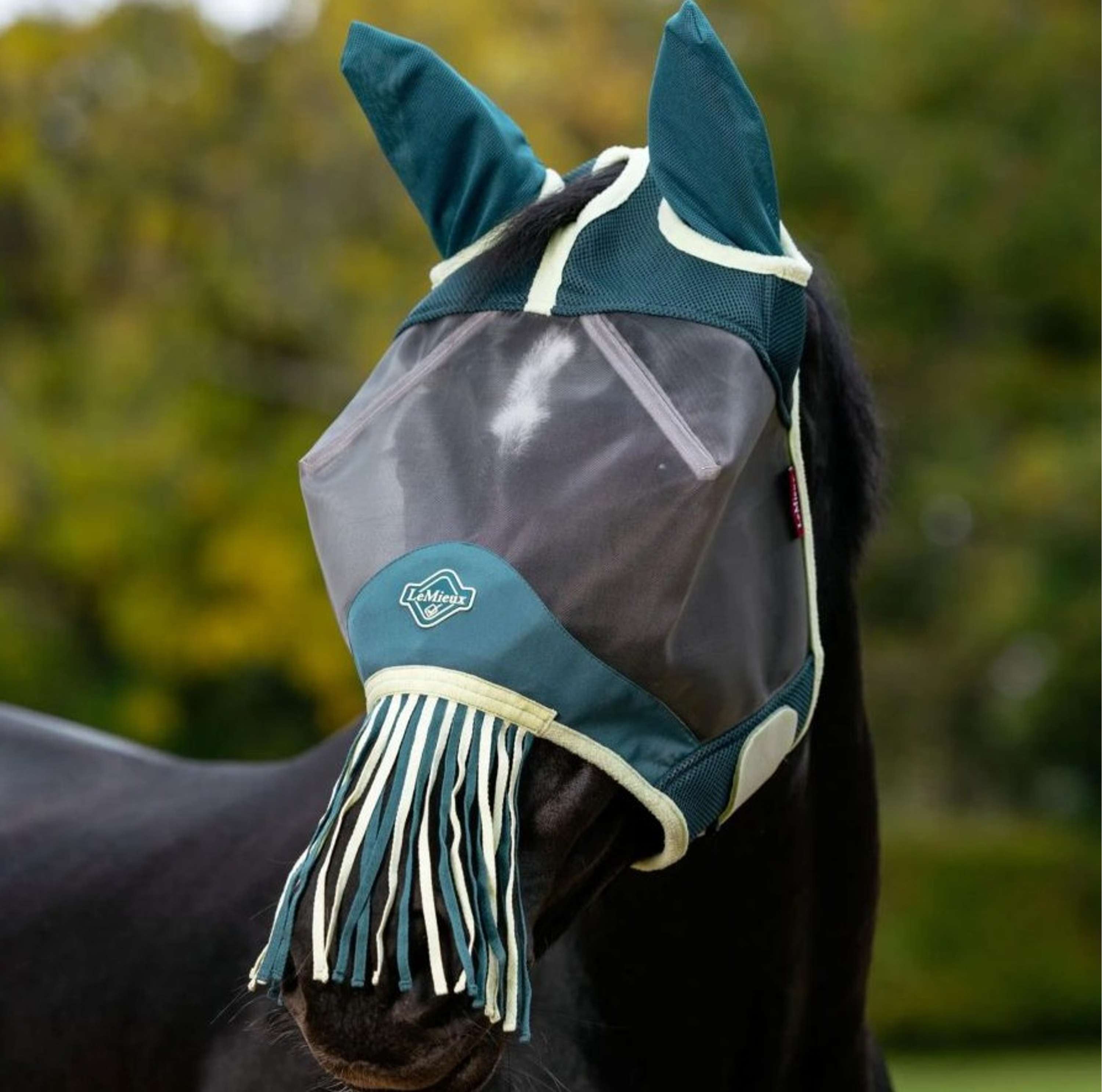 LeMieux Fly Mask Fringe Jungle