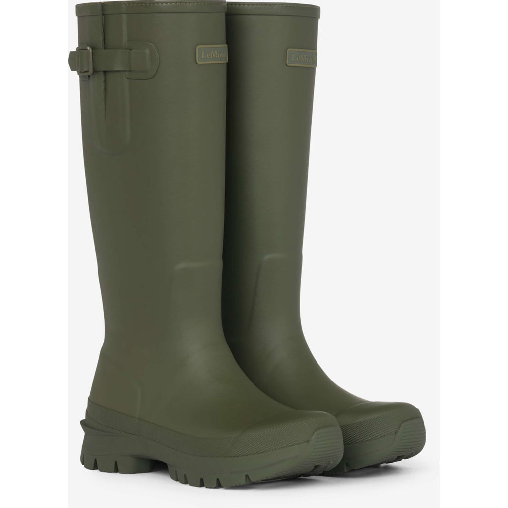 LeMieux Rain Boots Bramshaw Wellington Olive