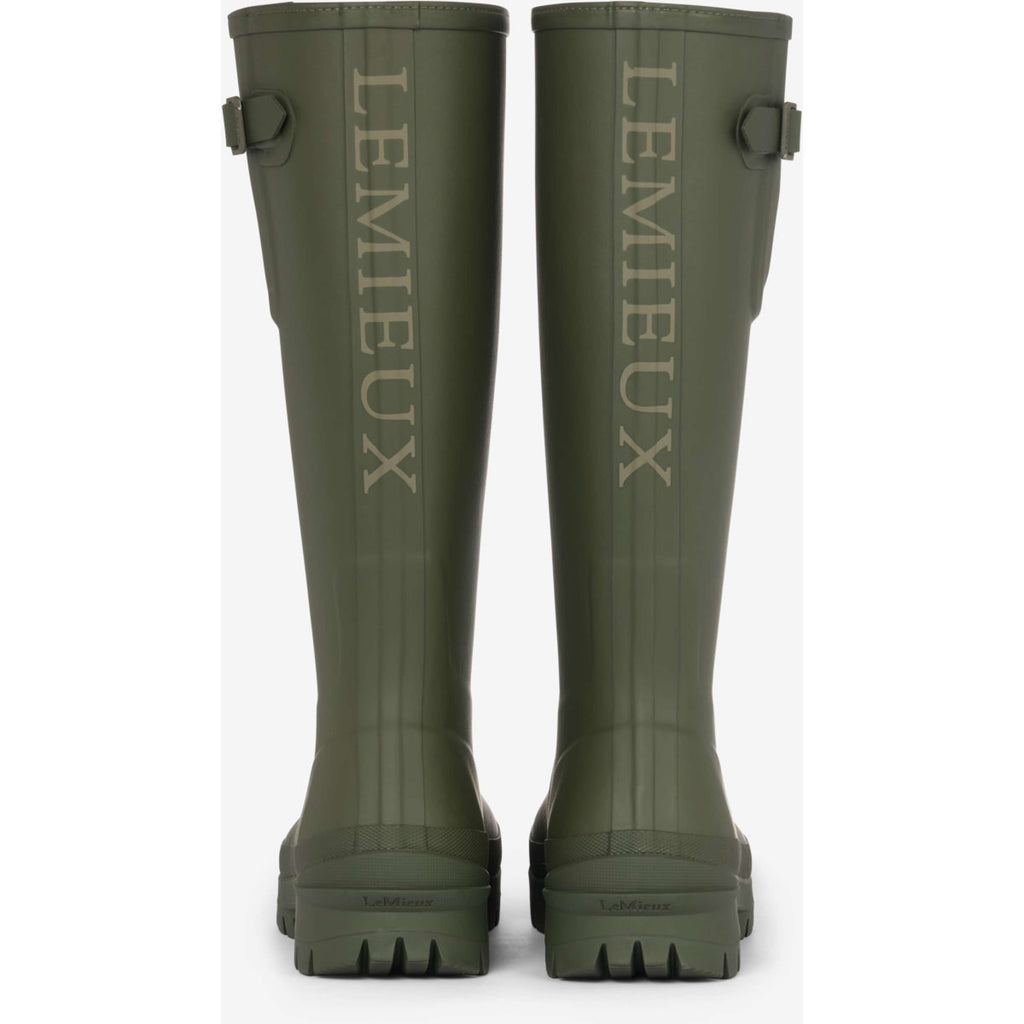 LeMieux Rain Boots Bramshaw Wellington Olive