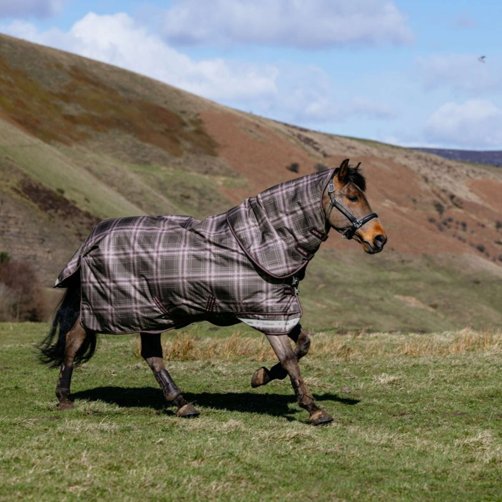 LeMieux Winter Rug Arika Heritage Check 100g Cocoa
