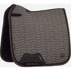 LeMieux Saddlepad Heritage Herringbone Square Dressage Cocoa