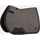 LeMieux Saddlepad Heritage Herringbone Square Jumping Cocoa