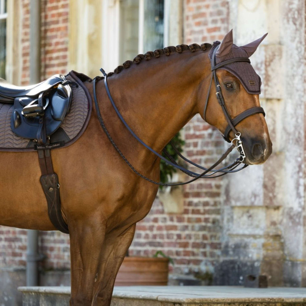 LeMieux Ear Bonnet Heritage Cocoa