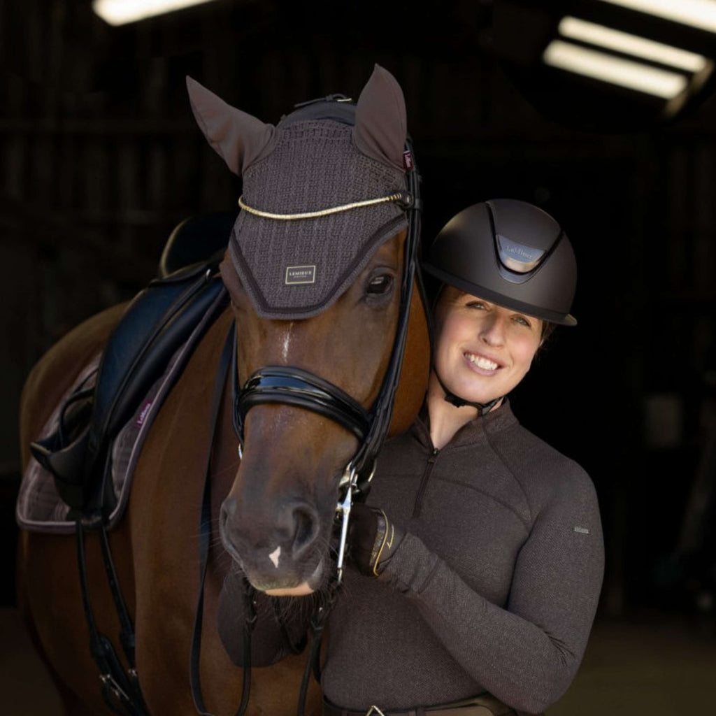 LeMieux Ear Bonnet Heritage Cocoa