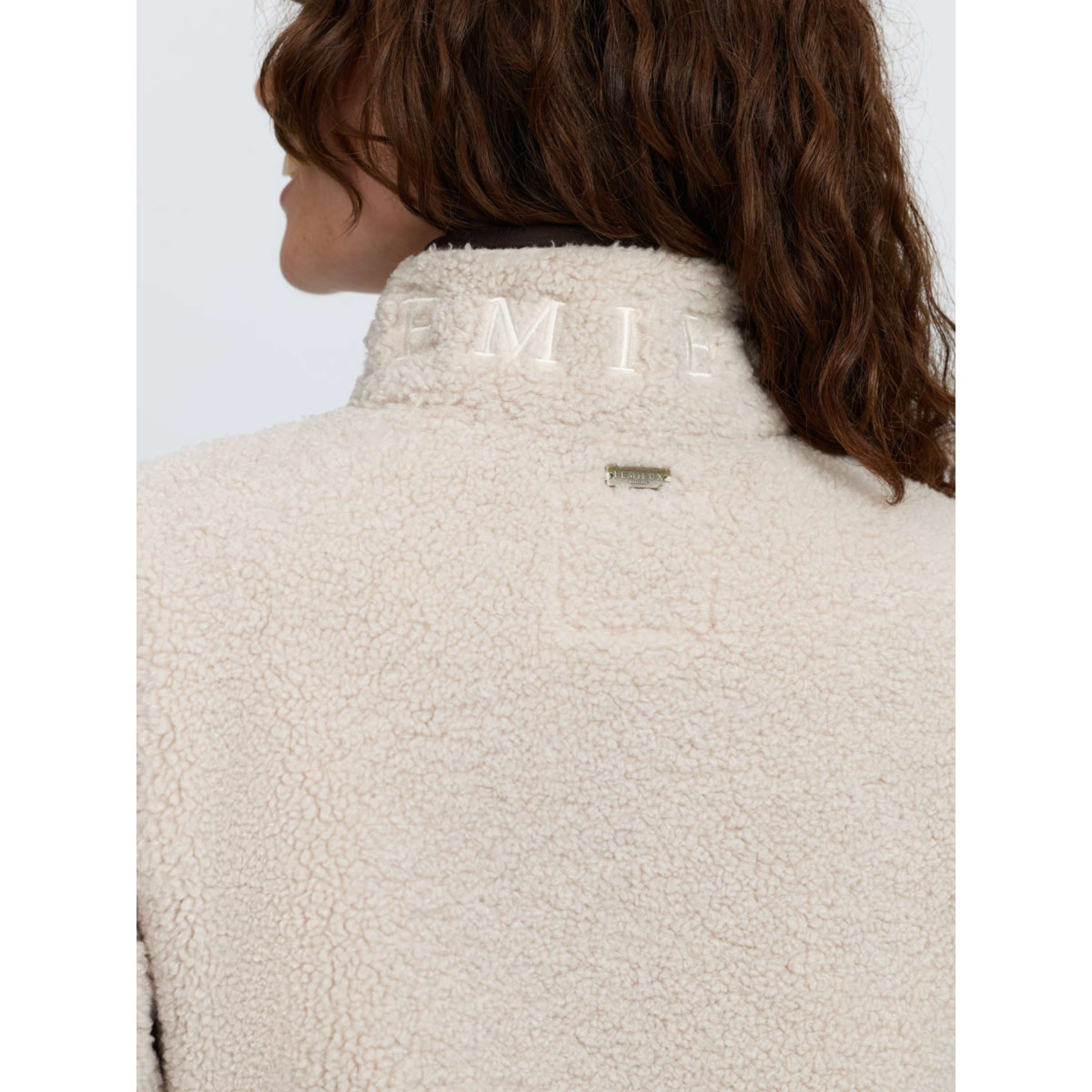 LeMieux Zip-Hoodie Heritage Borg Zip Through Stone