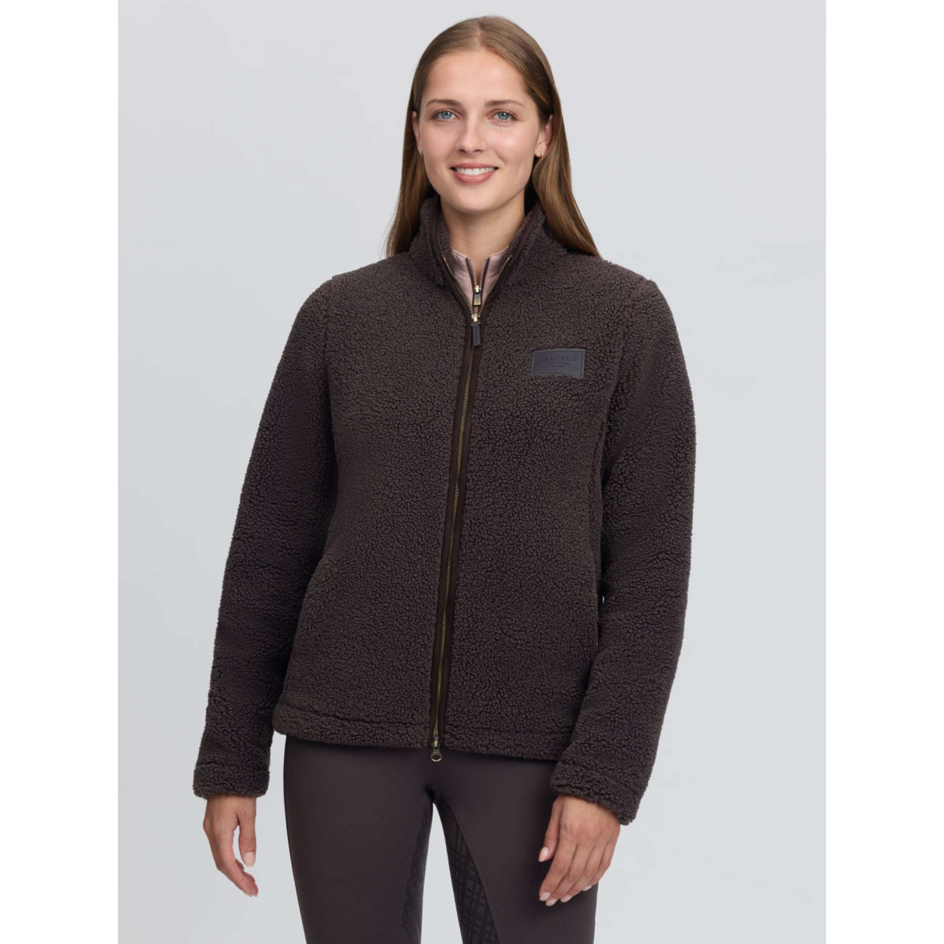 LeMieux Zip-Hoodie Heritage Borg Zip Through Cocoa