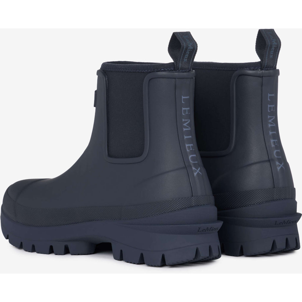 LeMieux Rain Boots Chelsea Welly Navy