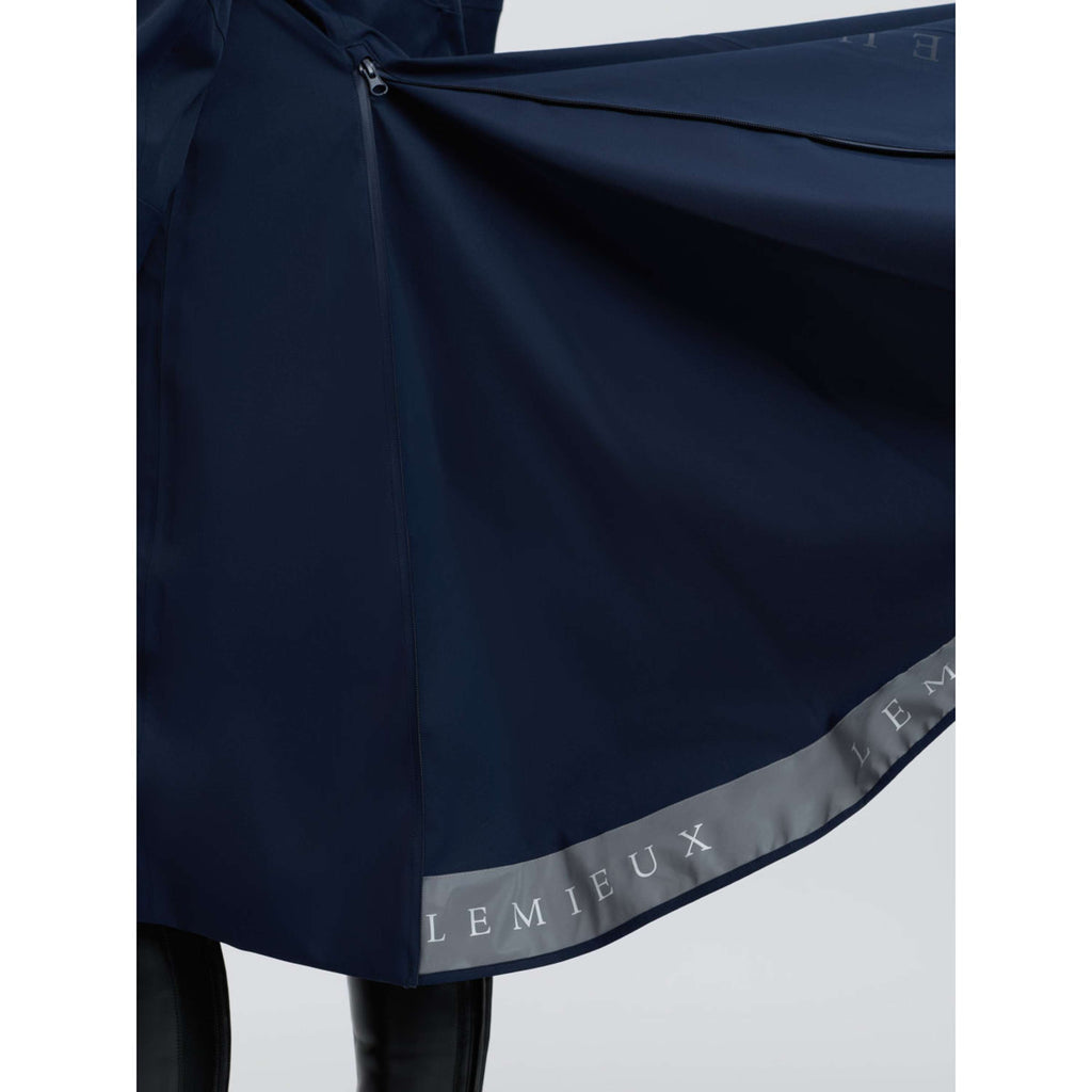 LeMieux Long Coat Stormwear Performance Riding Navy
