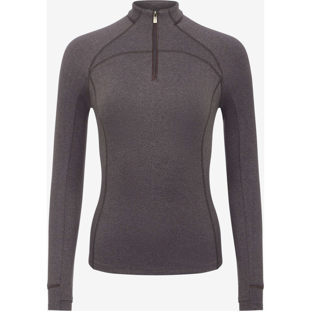 LeMieux Baselayer Heritage Herringbone Cocoa
