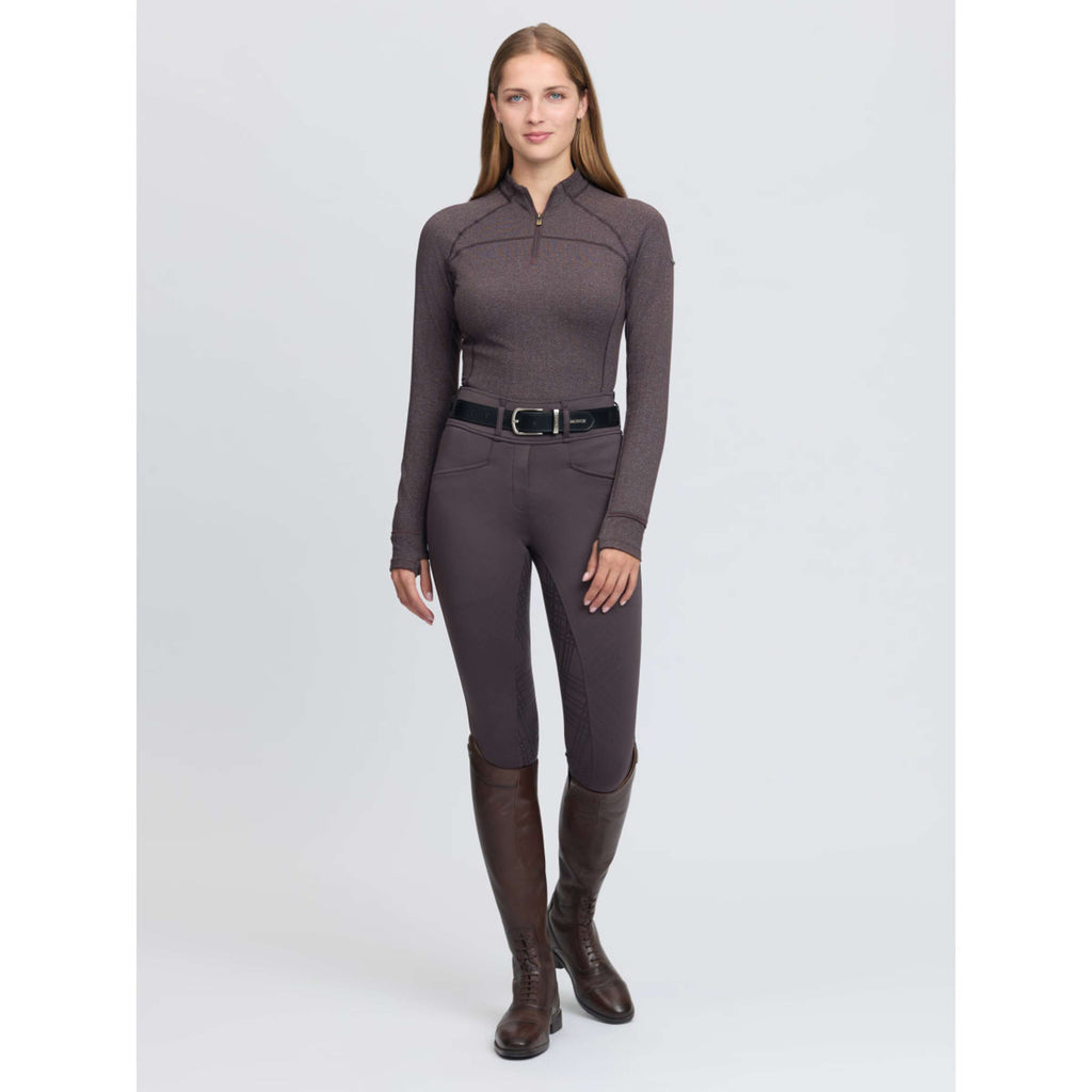 LeMieux Baselayer Heritage Herringbone Cocoa