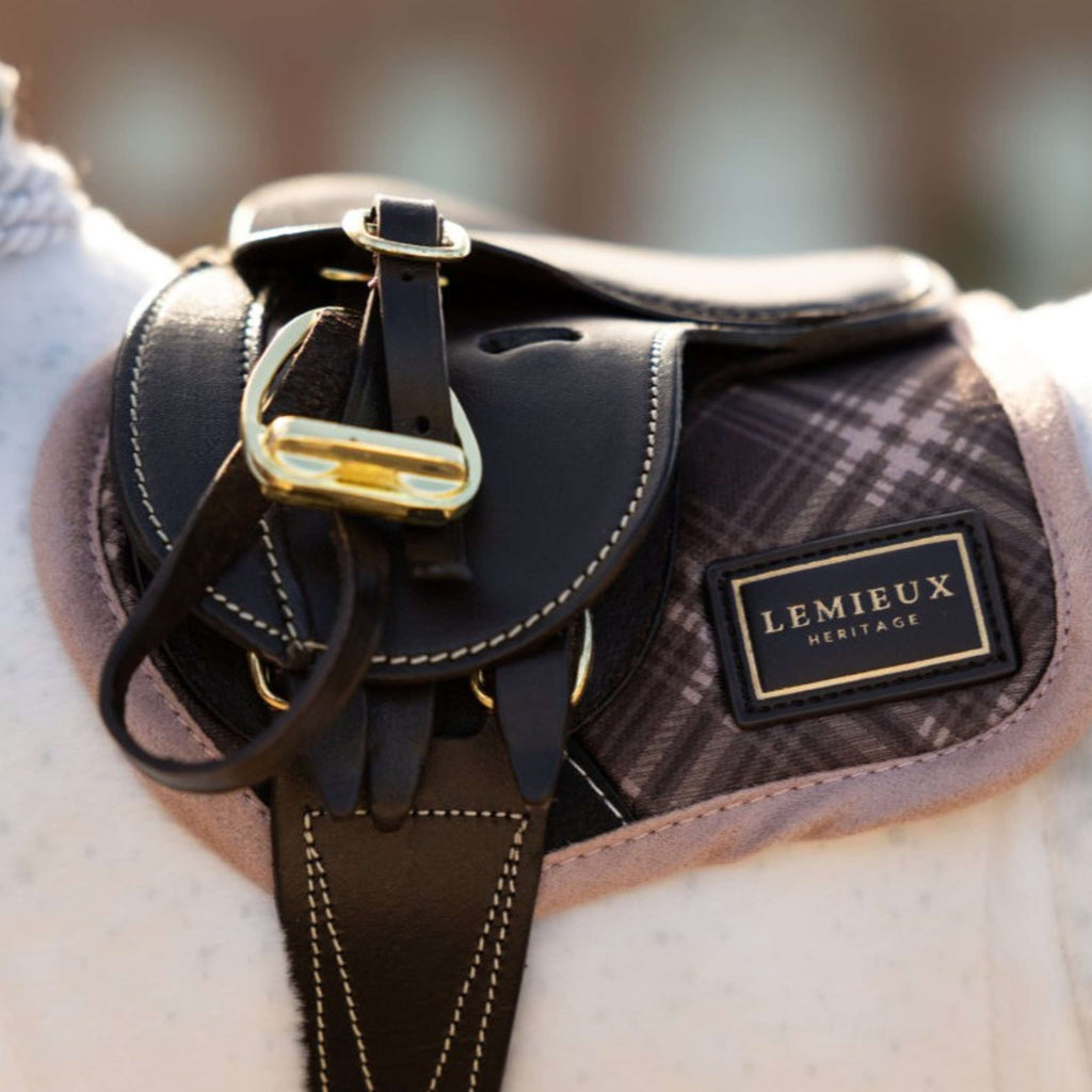 LeMieux Toy Pony Saddle Pad Heritage Cocoa