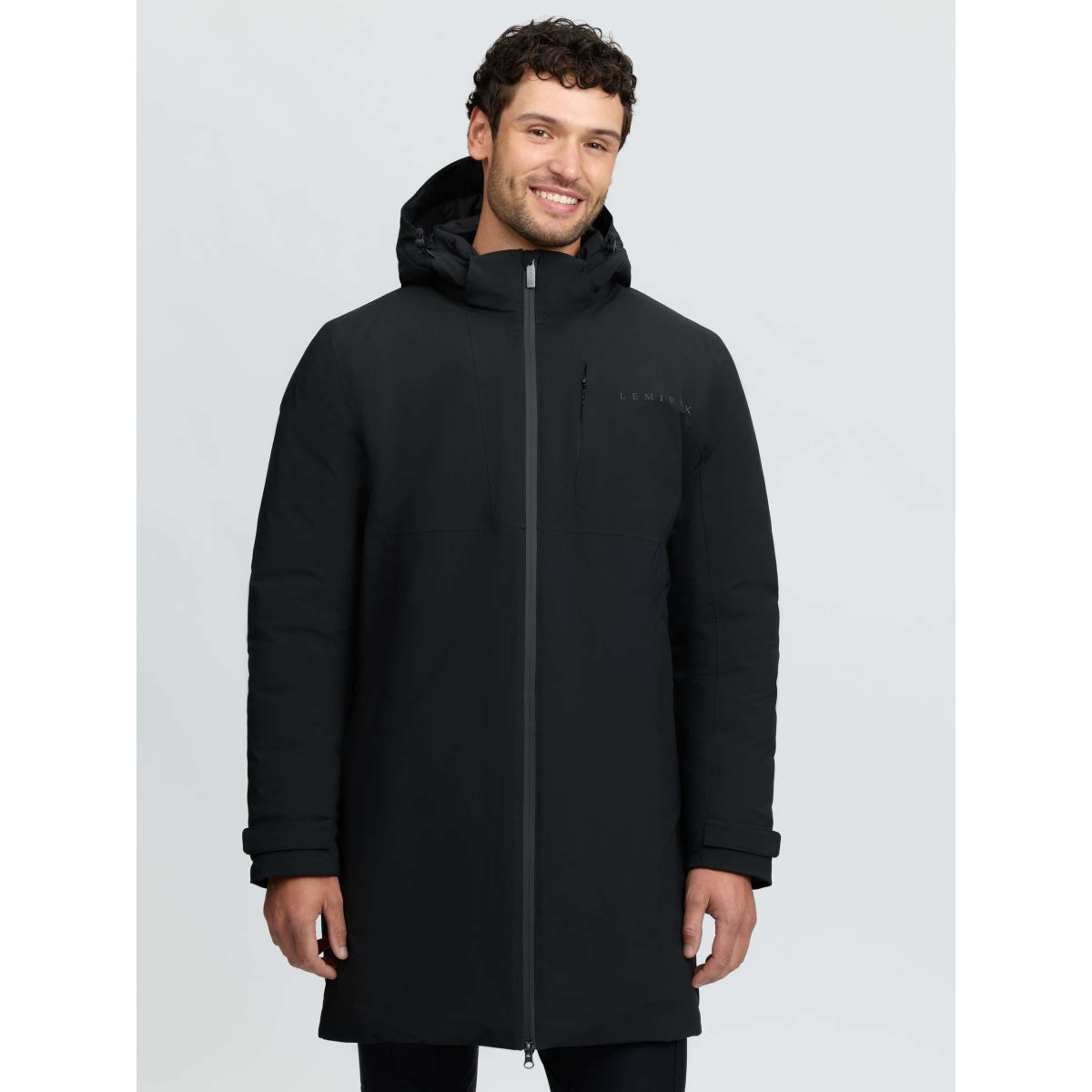 LeMieux Long Coat Waterproof Training Men Black