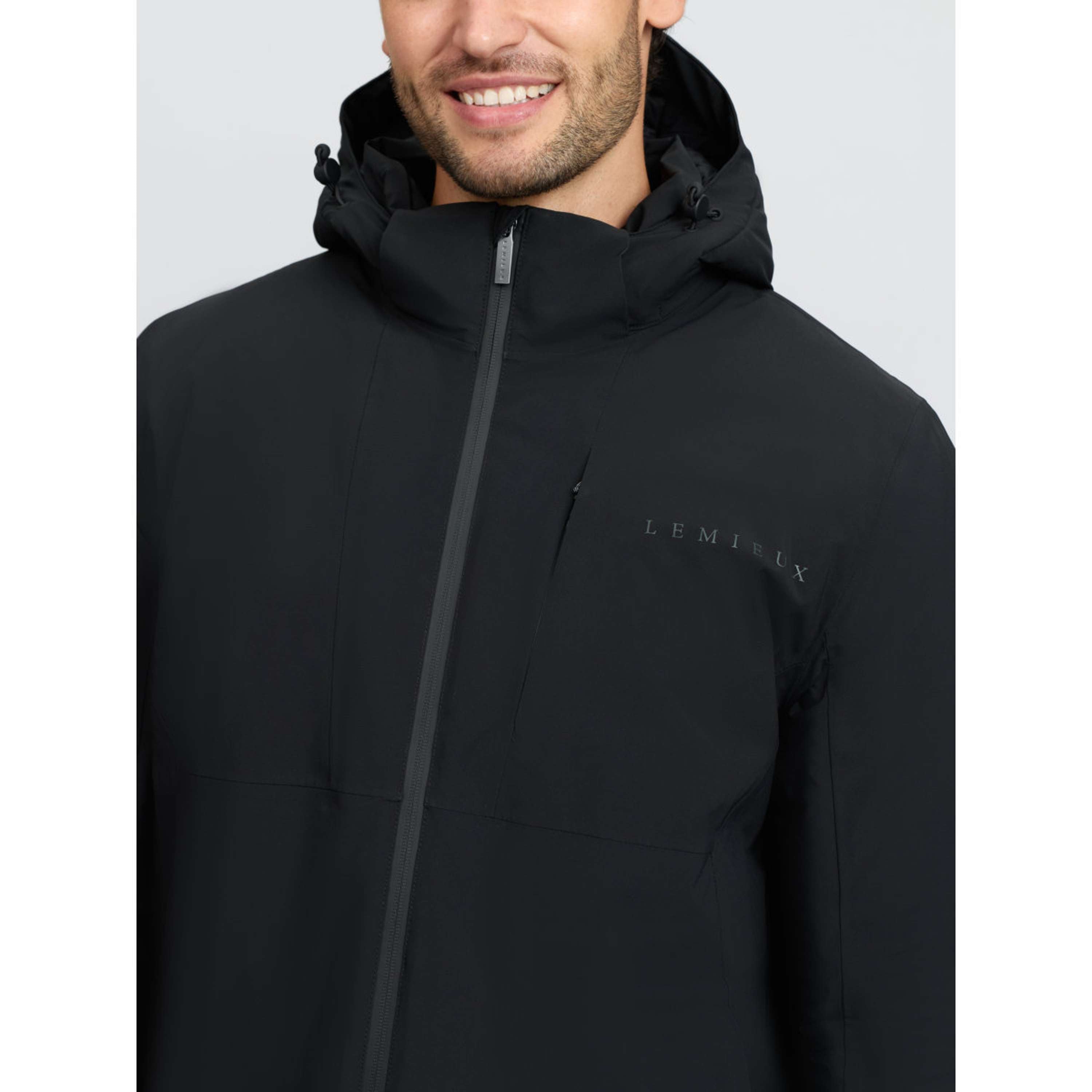 LeMieux Long Coat Waterproof Training Men Black