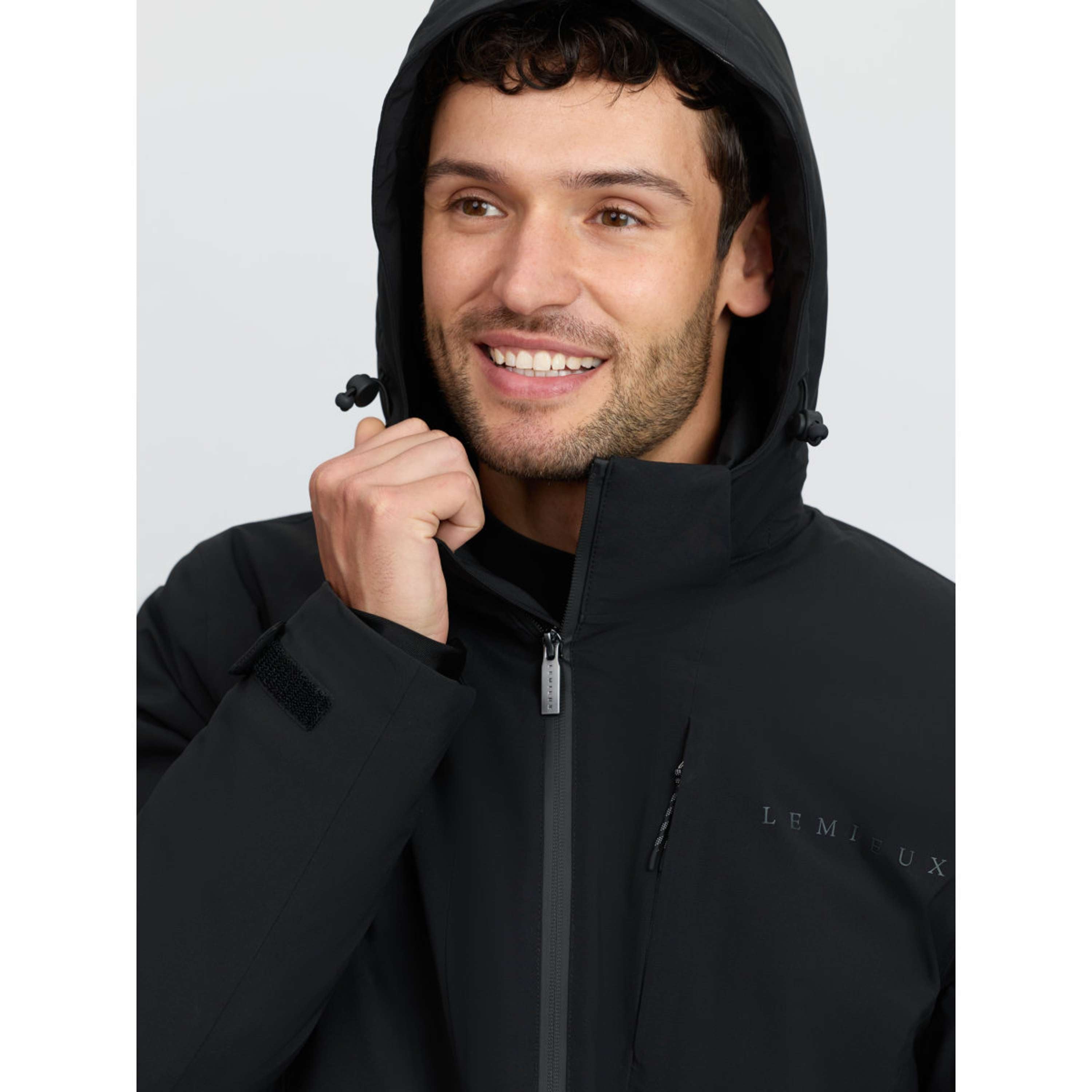 LeMieux Long Coat Waterproof Training Men Black