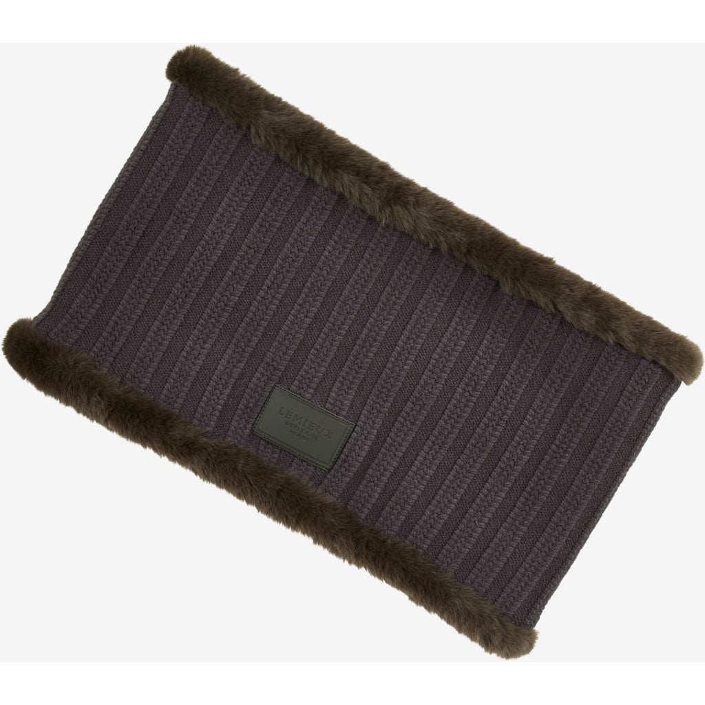 LeMieux Neck Warmer Heritage Knitted Cocoa