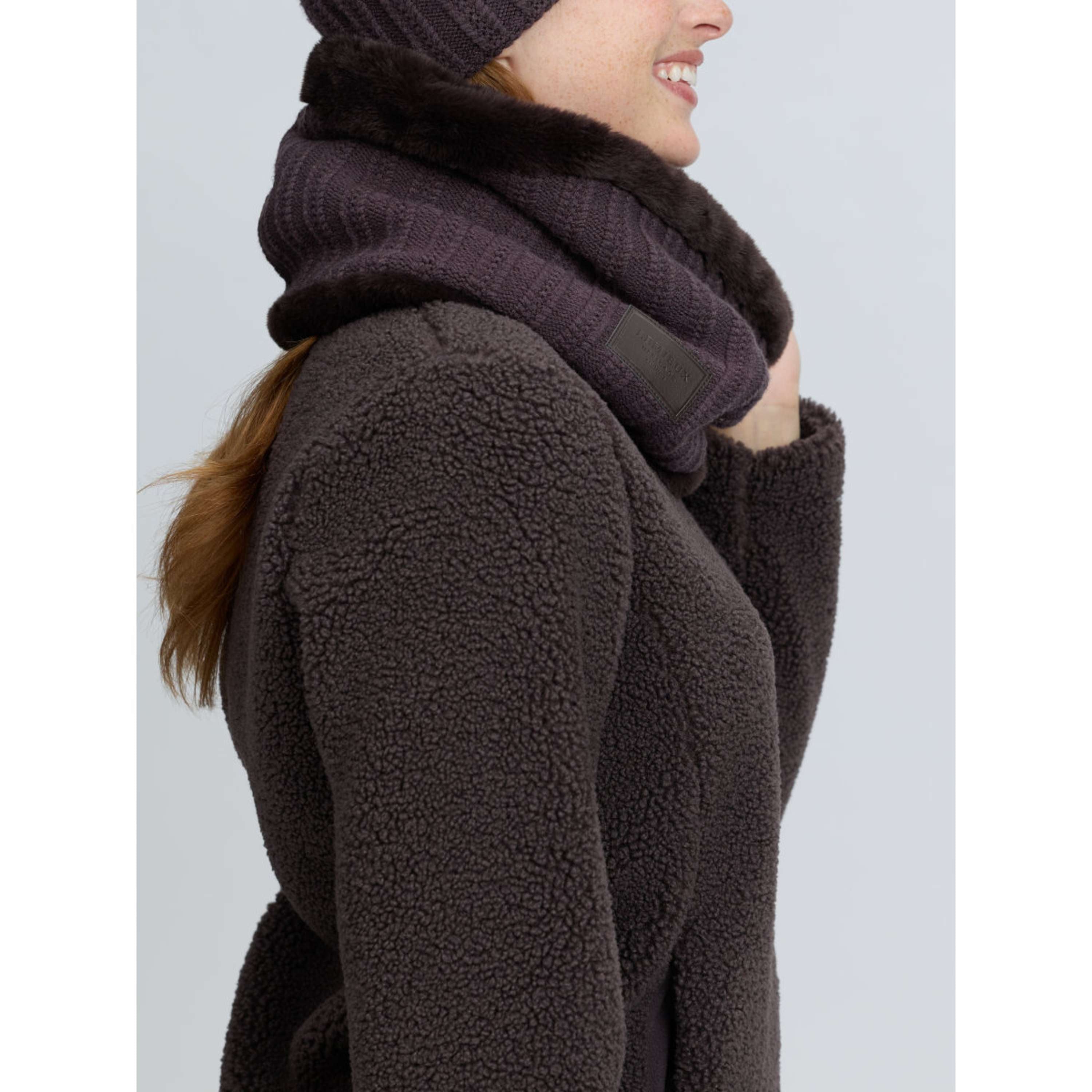 LeMieux Neck Warmer Heritage Knitted Cocoa