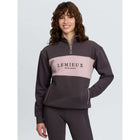 LeMieux Sweater Heritage Quarter Zip Cocoa