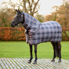 LeMieux Stable Rug Arika Heritage Check with Neck 200g Cocoa
