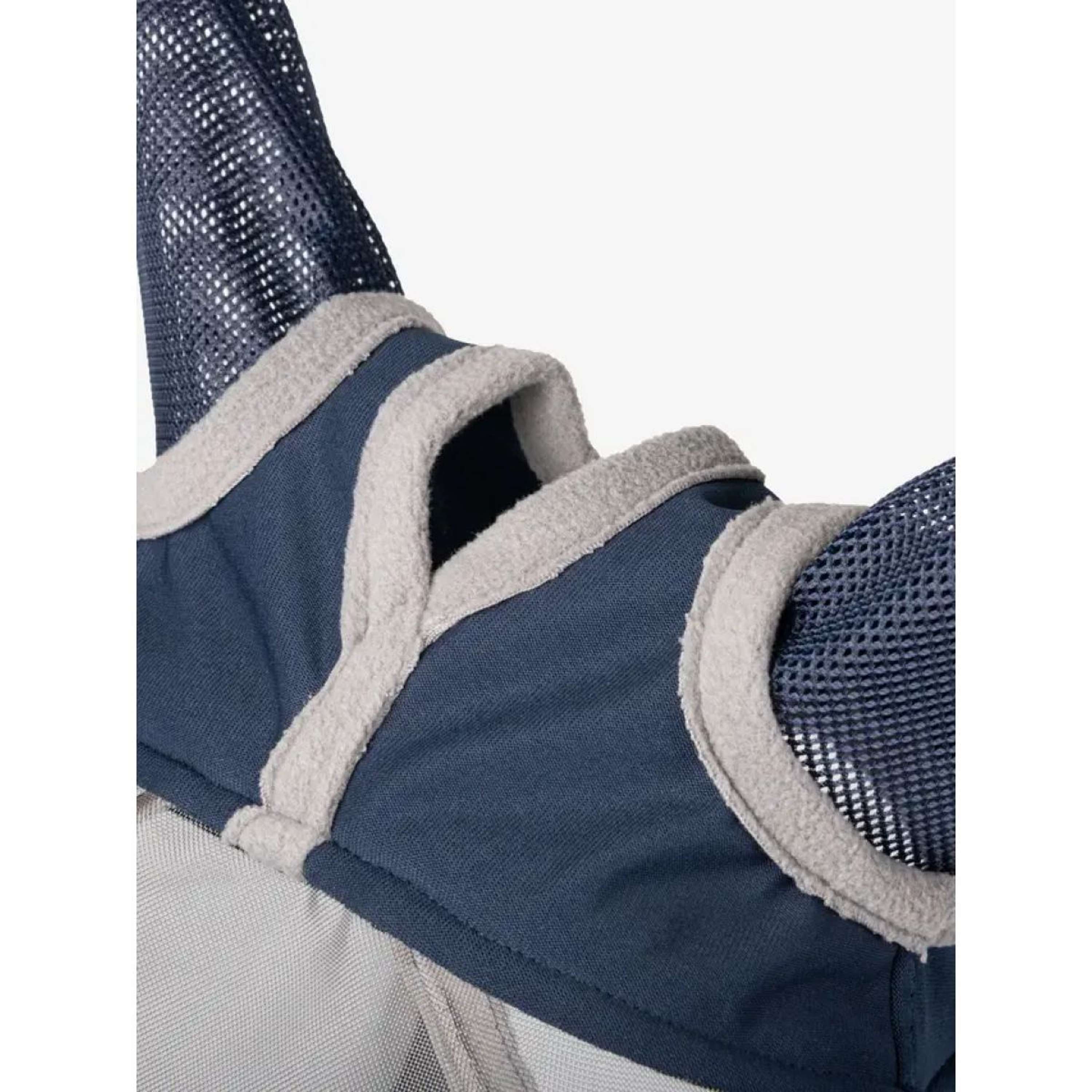 LeMieux Fly Mask Amour Shield Pro with Ears & Nose Navy