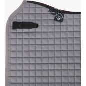 LeMieux Saddlepad Prosport Plain Square D-Ring Dressage Grey