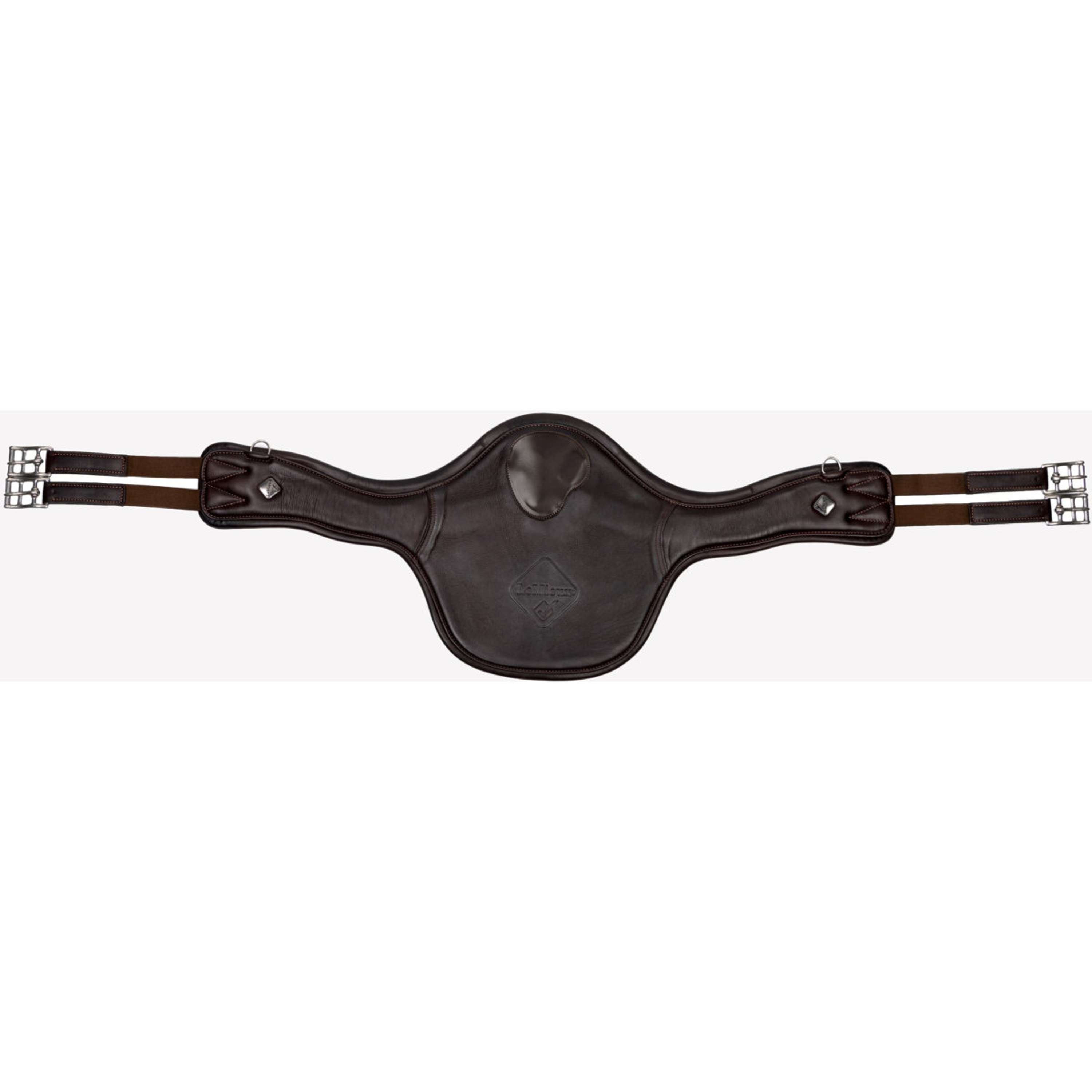 LeMieux Jumping Girdle Magnet Anatomically Long Brown