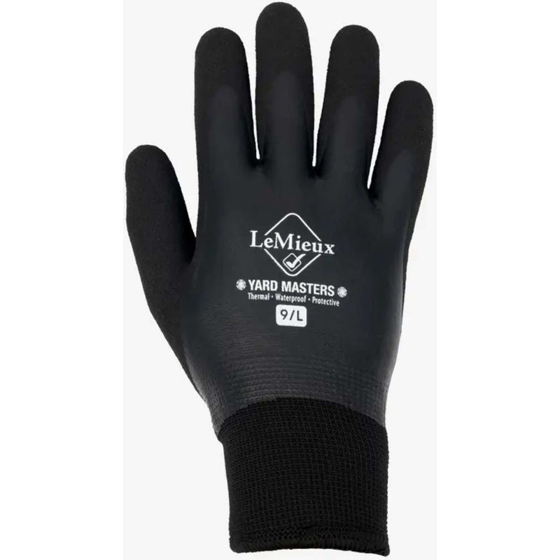LeMieux Riding Gloves Thermal Work Black