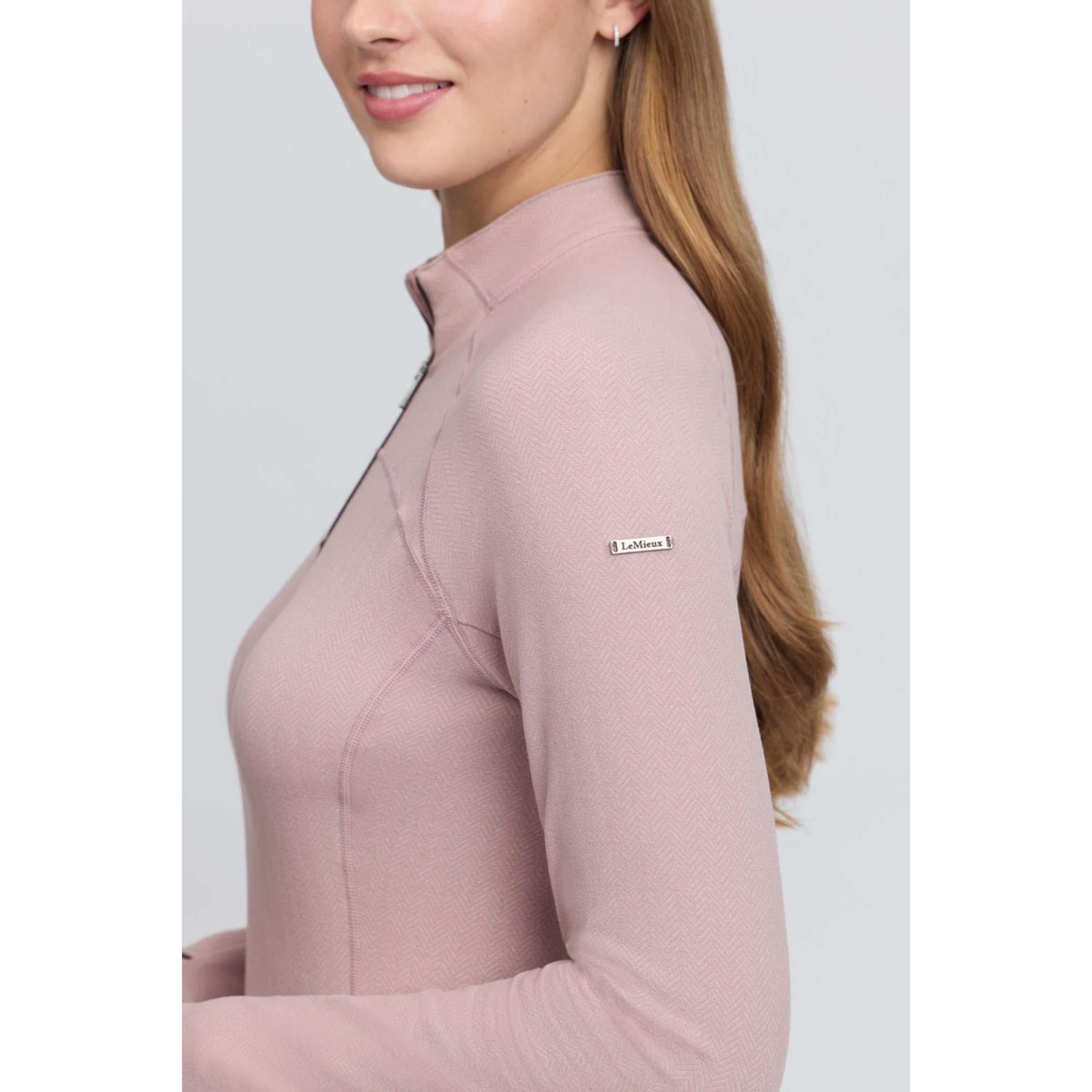 LeMieux Baselayer Heritage Herringbone Wild Rose