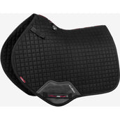 LeMieux Saddlepad Suede Square Close Contact Black