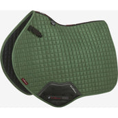 LeMieux Saddlepad Suede Square Close Contact Hunter Green