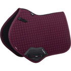LeMieux Saddlepad Cotton Square Close Contact Burgundy