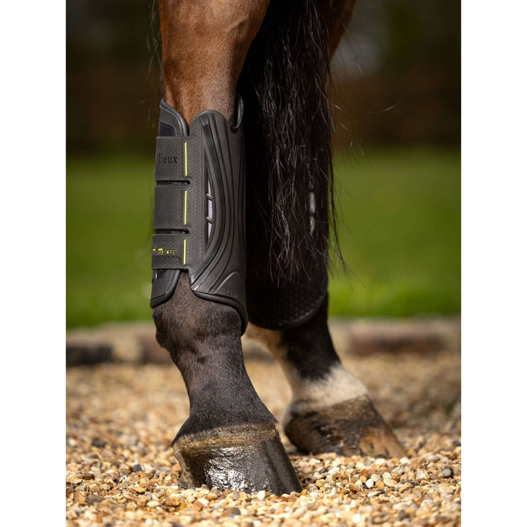 LeMieux Eventing Boots MIMsafe Back Black