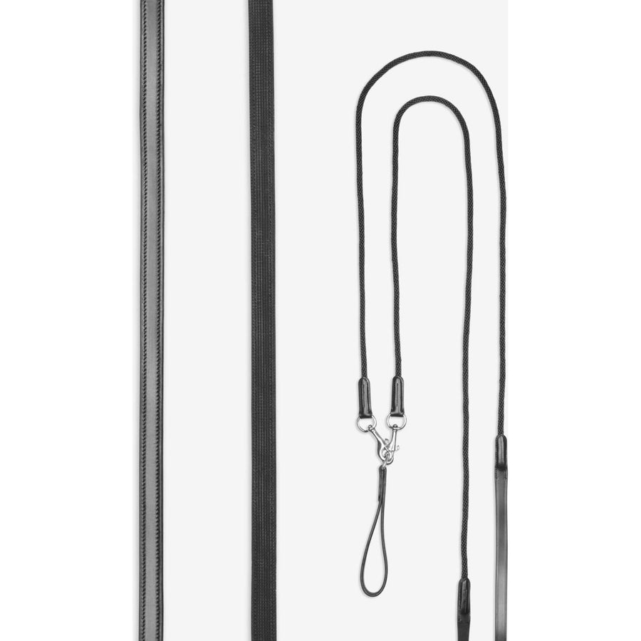LeMieux Side Reins Leather Black