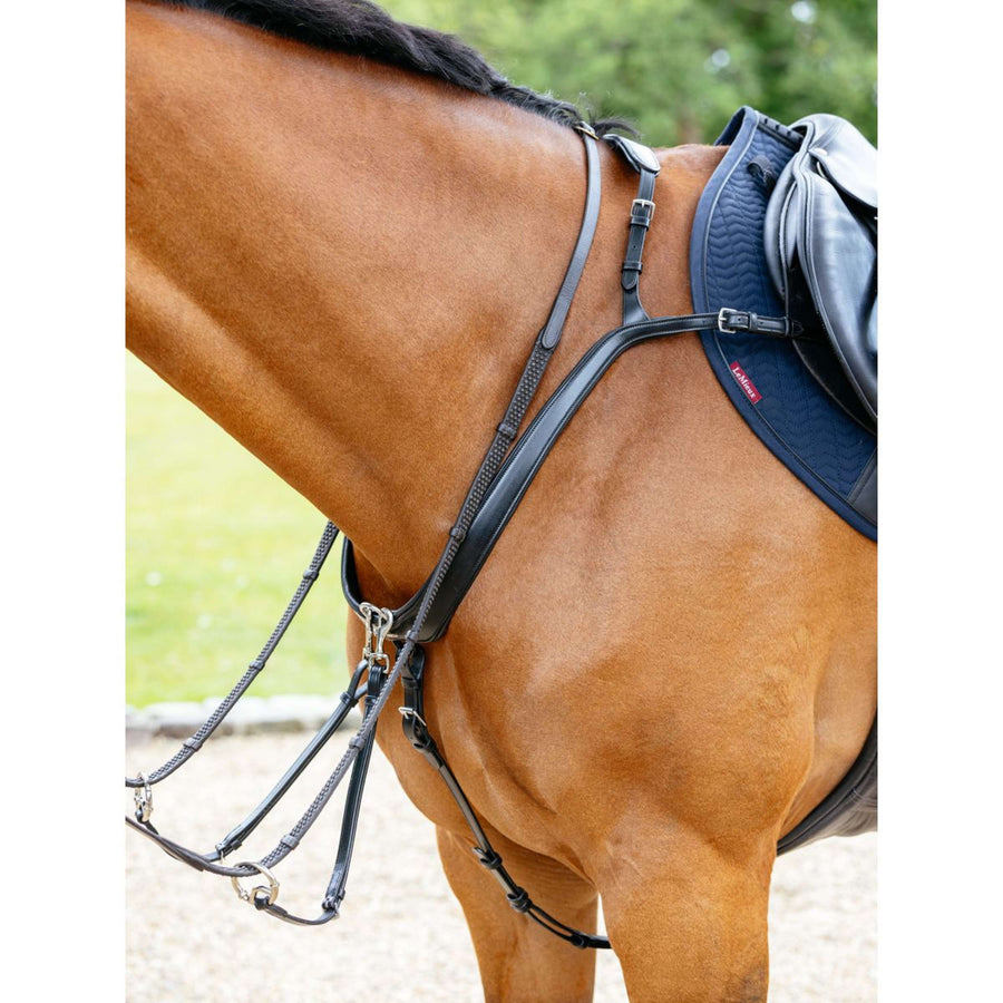 LeMieux Chest Buckle Kudos Bridge Black