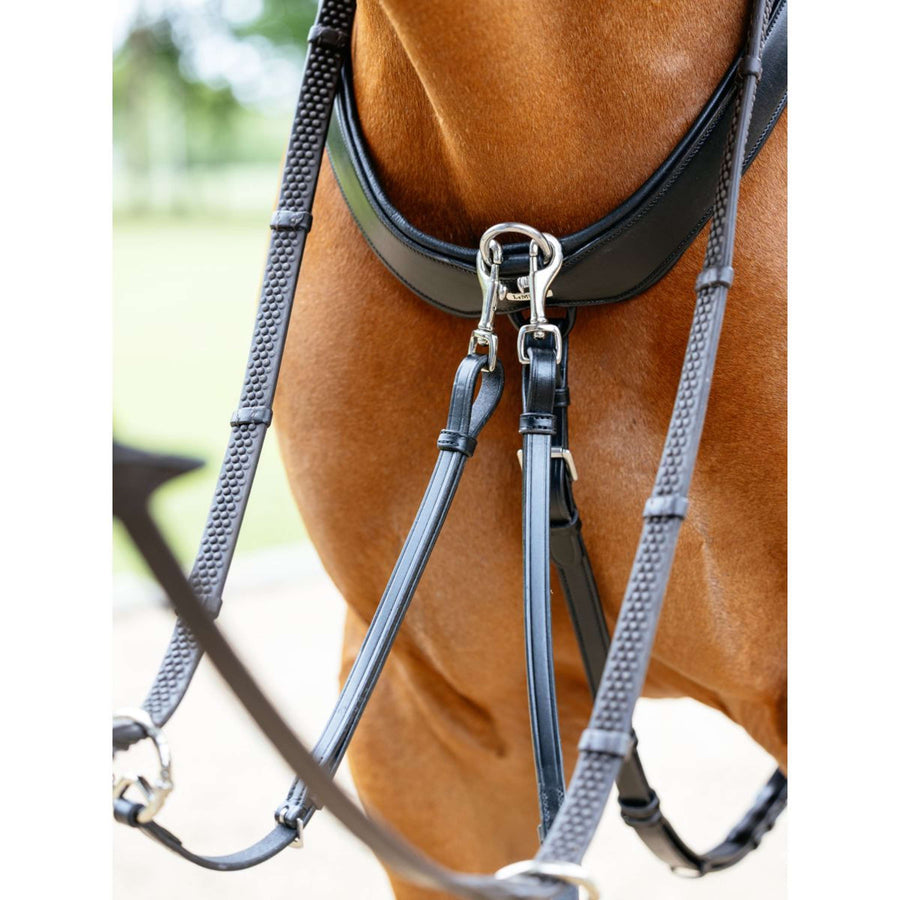 LeMieux Chest Buckle Kudos Bridge Black