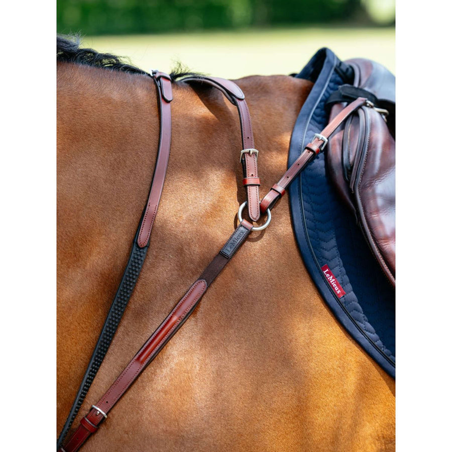 LeMieux Chest Buckle D-Ring Attachment Chestnut