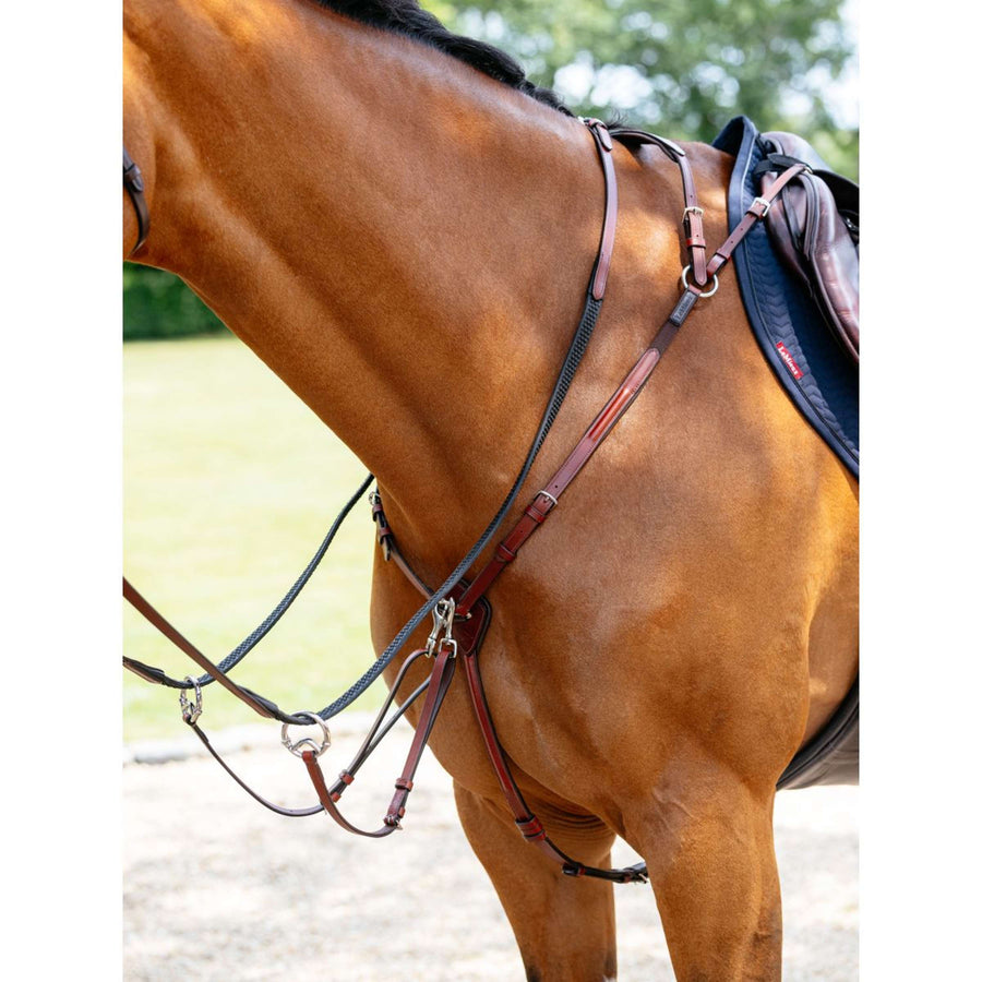 LeMieux Chest Buckle D-Ring Attachment Chestnut