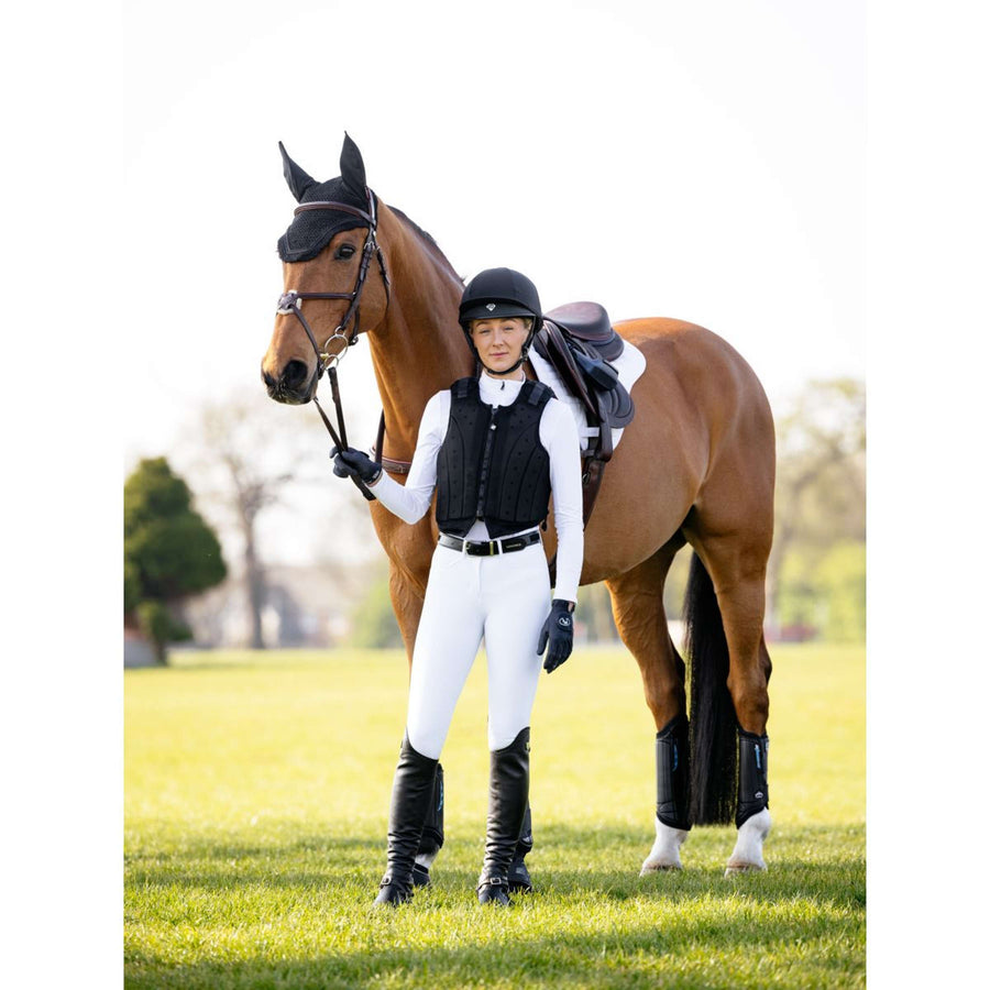 LeMieux Saddlepad Self-Cool Half Square Close Contact White