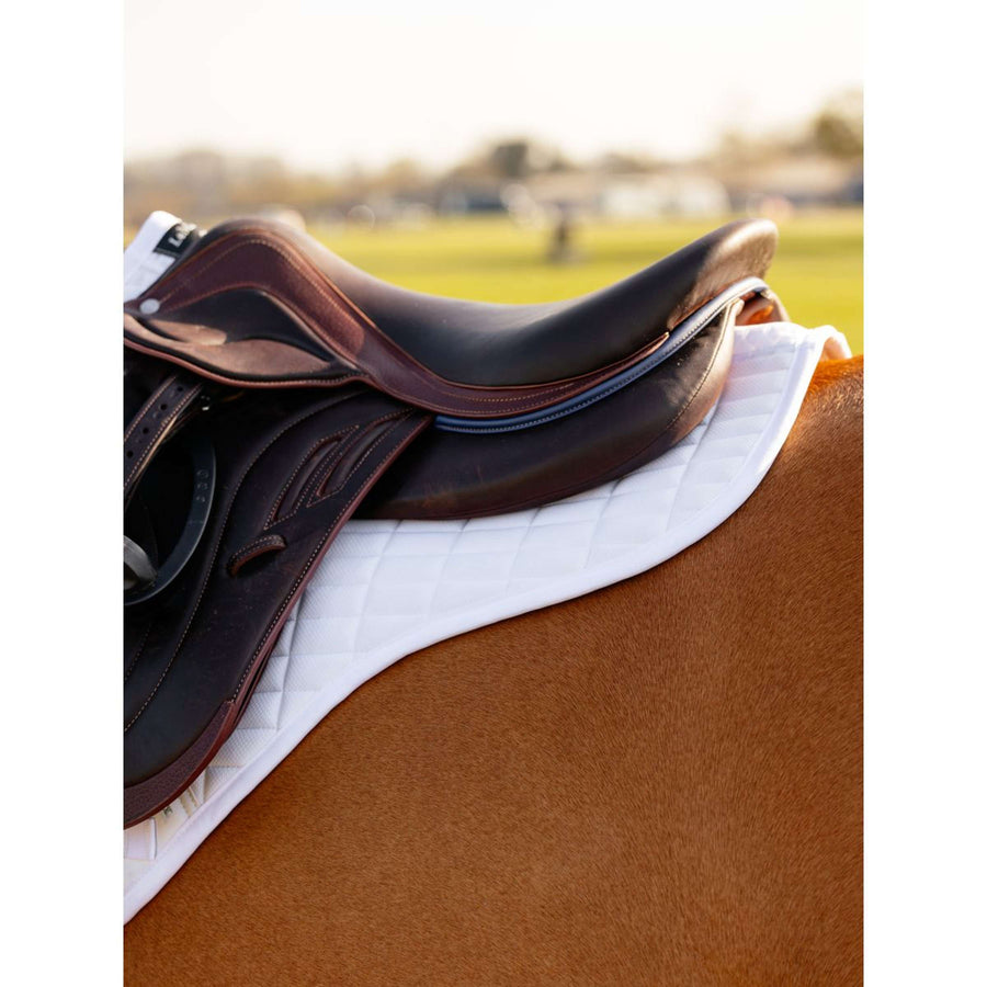 LeMieux Saddlepad Self-Cool Half Square Close Contact White