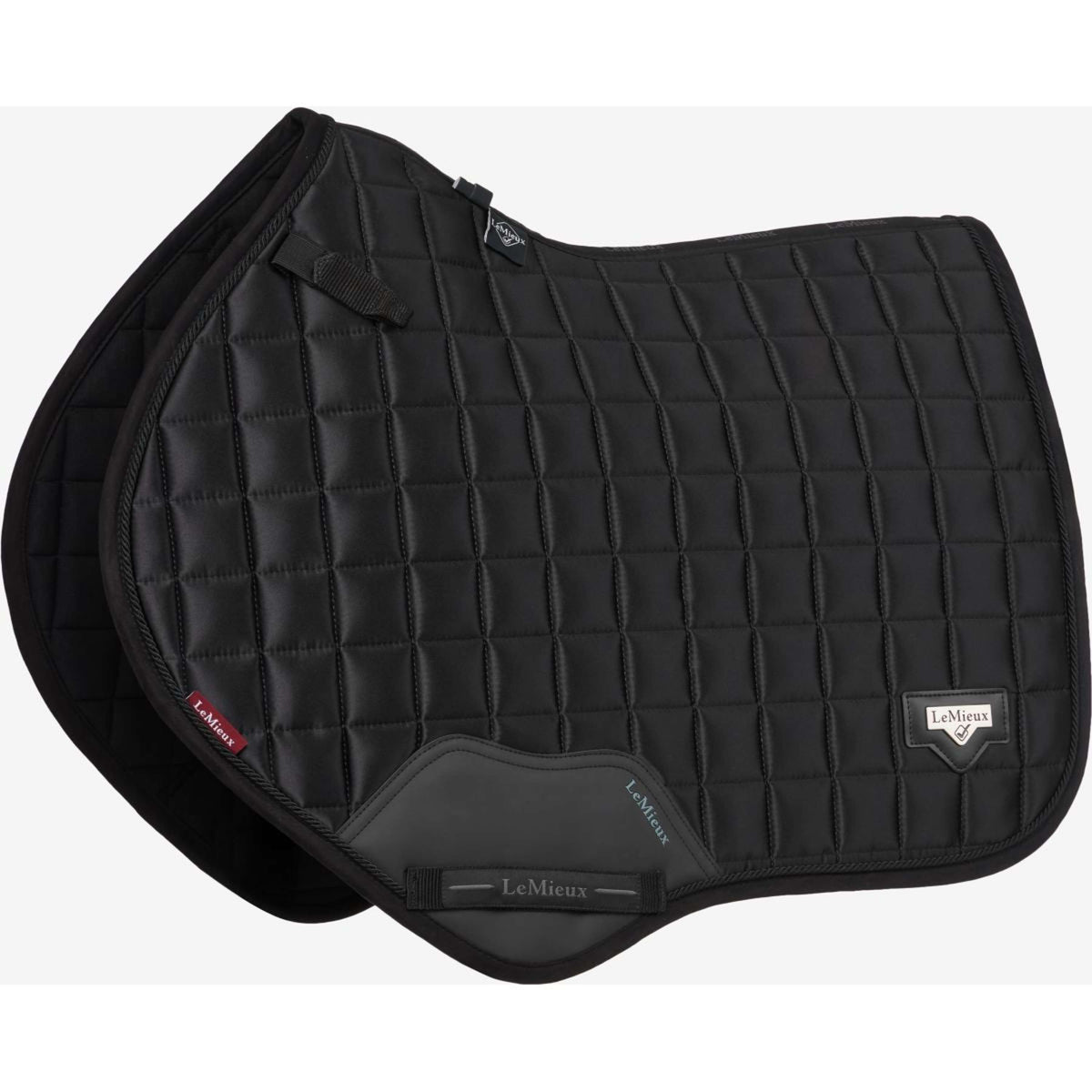 LeMieux Saddlepad Loire Classic Square Close Contact Black