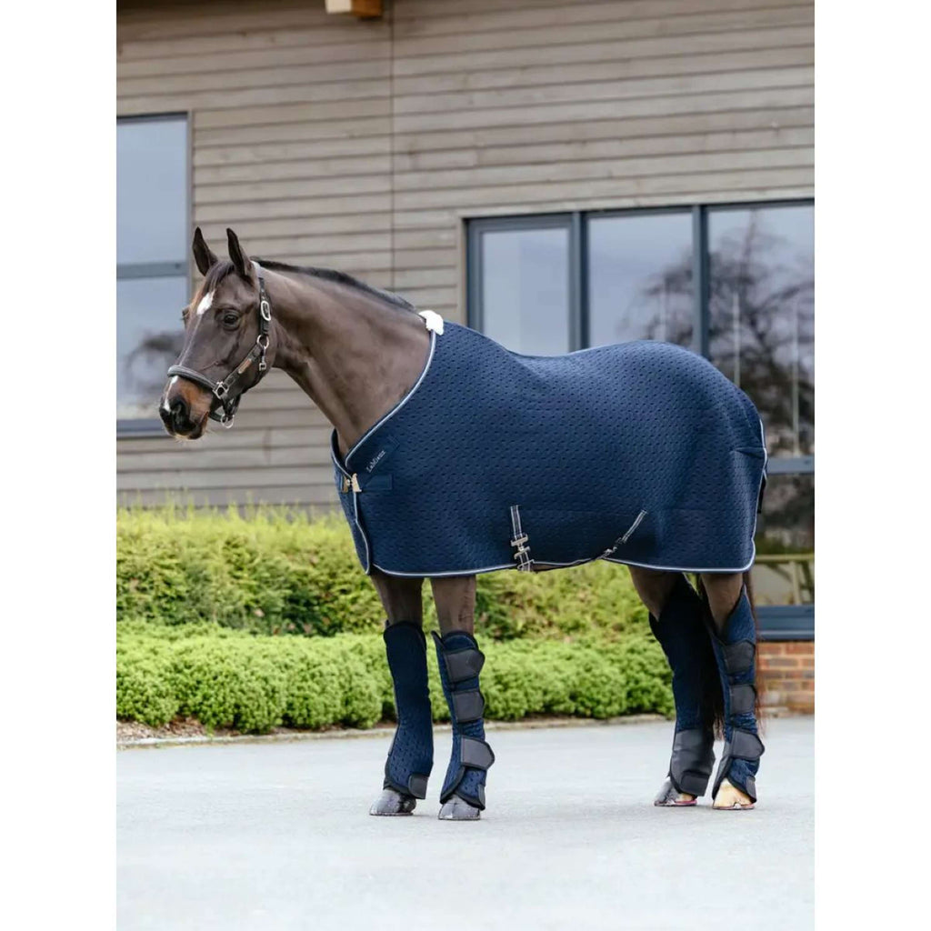 LeMieux Transport Protectors Kudos 3D Mesh Navy