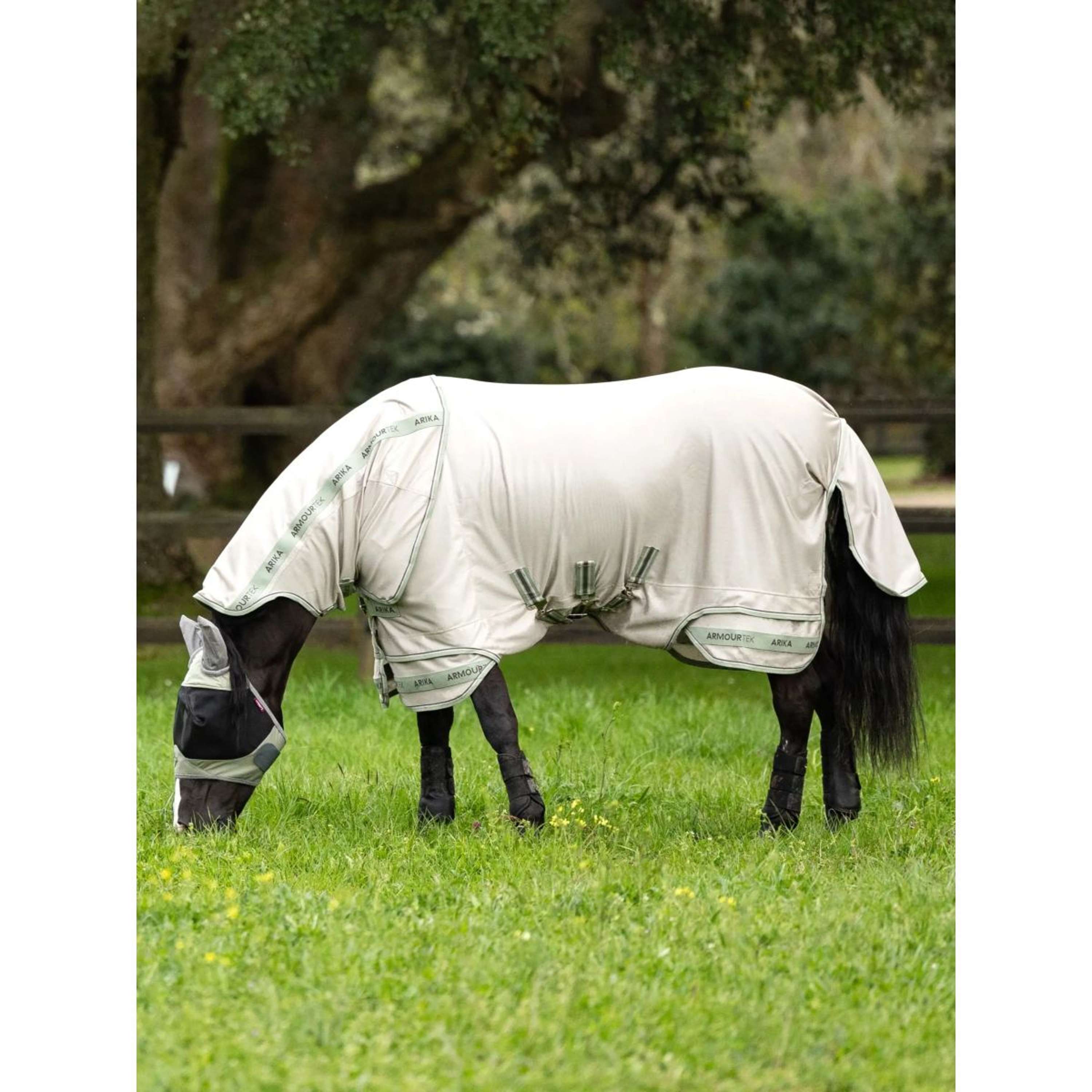 LeMieux Fly Rug Arika Armour-Tek SS25 Stone/Fern