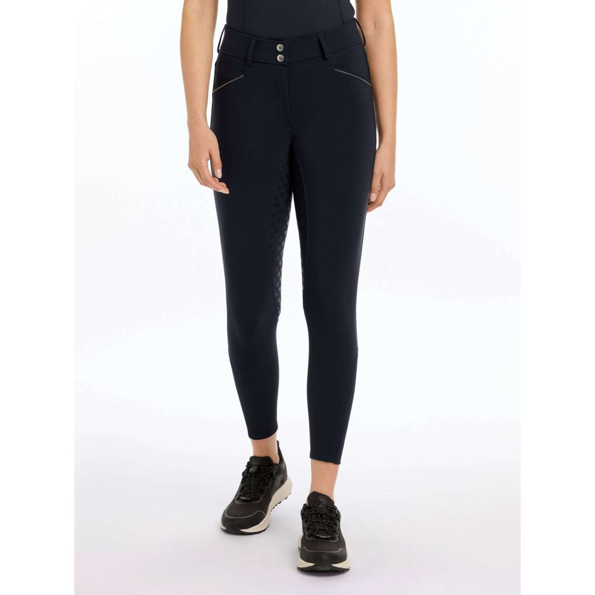 LeMieux Breeches Victoria Suede Seat Navy